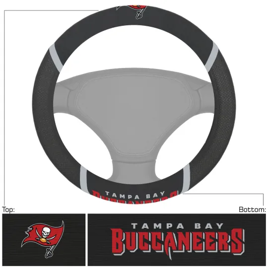 Discover New football Tampa Bay Car Truck Steering Wheel Cover