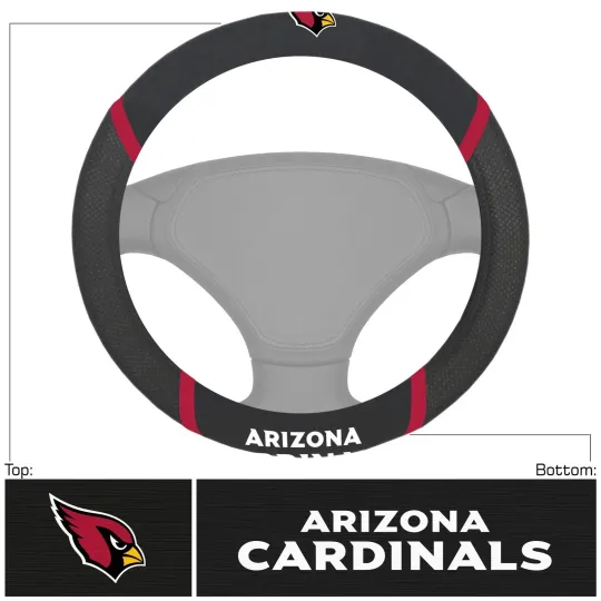 Discover New football Arizonna Car Truck Steering Wheel Cover