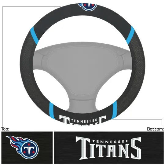 Discover New football Tennessee Car Truck SUV Van Steering Wheel Cover