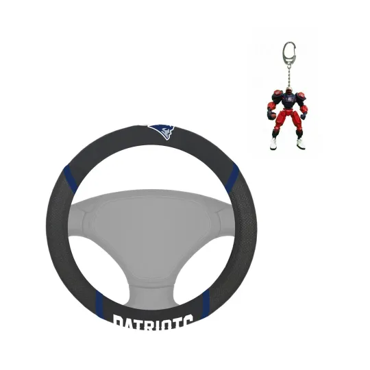 Discover NEW ENGLAND STEERING WHEEL COVER