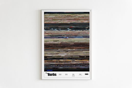 Discover The 'Burbs Full Movie Poster Vertical Matte