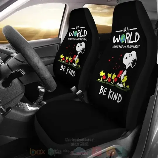 Discover Snoop In A World Where You Can Be Anything Car Seat Covers