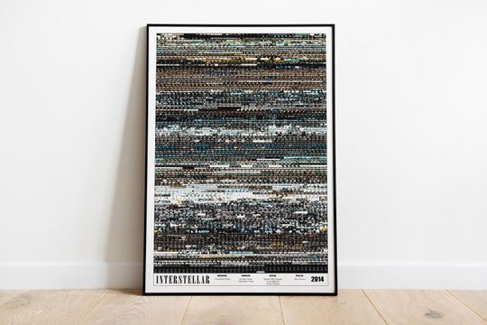 Discover Interstellar Full Movie Poster Print Premium Matte Vertical Poster