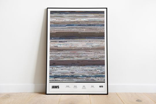 Discover JAWS Movie Poster Print Premium Matte Vertical Poster