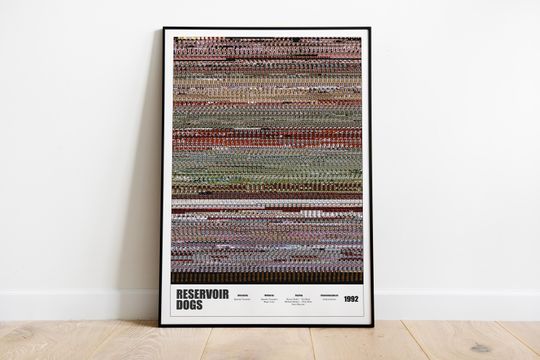 Reservoir Dogs Full Movie Poster Premium Matte Vertical Print