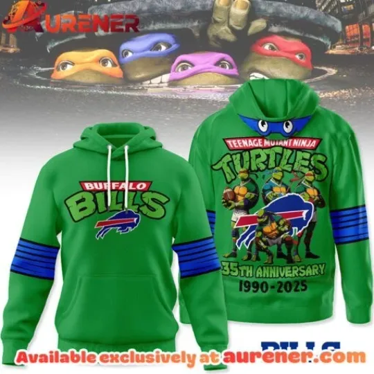 Bill Teenage Mutant Ninja Turtles 35th Anniversary All Over Print 3D Hoodie