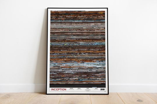 Discover Inception Movie Poster - Vertical Premium Matte Print