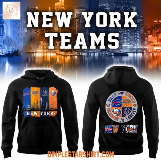 Discover Custom Team New York City Sport Team Custom Hoodie Size S-5Xl
