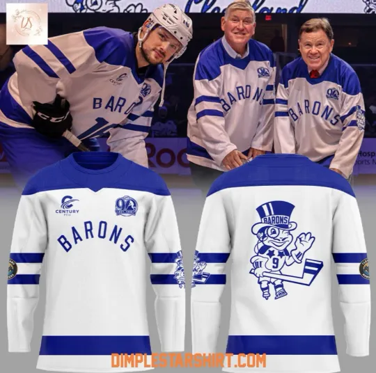 Discover Cleveland Monster Baron Night Hockey Jersey