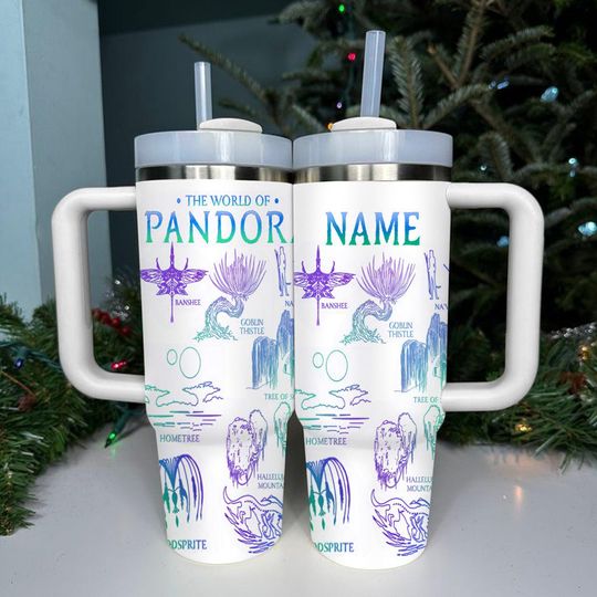 Discover Personalized Avatar Fire and Ash Tumbler 40OZ Cup, Custom Laser Engraved Tumbler with Name & Logo, Christmas Gift for Him or Her