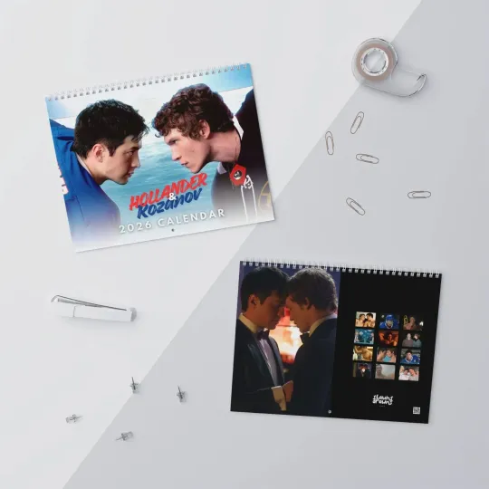 Discover Heated Rivalry 2026 Calendar, Hollander Rozanov Fan Merch Planner Gift for Fans