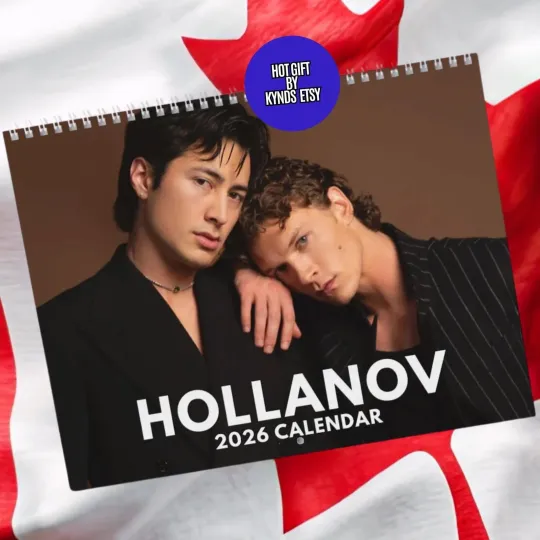 Discover Heated Rivalry Wall Calendar 2026 , Hollander Rozanov LGBTQ Planner