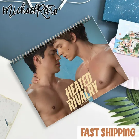 Discover Heated Rivalry 2026 Calendar, Spicy Romance Photo Aesthetic Wall Planner