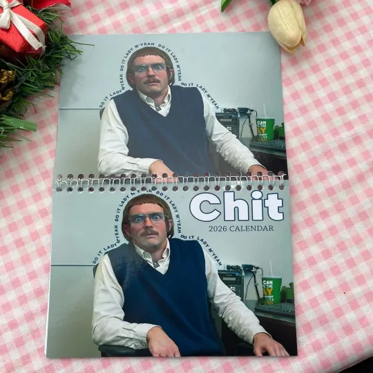 Discover Do It Lady 2026 Wall Calendar, Retro Chit Lady Funny Humor Motivational Planner