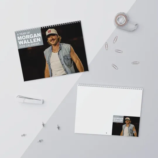 Discover Wallen Western Country Music 2026 Calendar Gifts Holiday Gifts Wall Planner