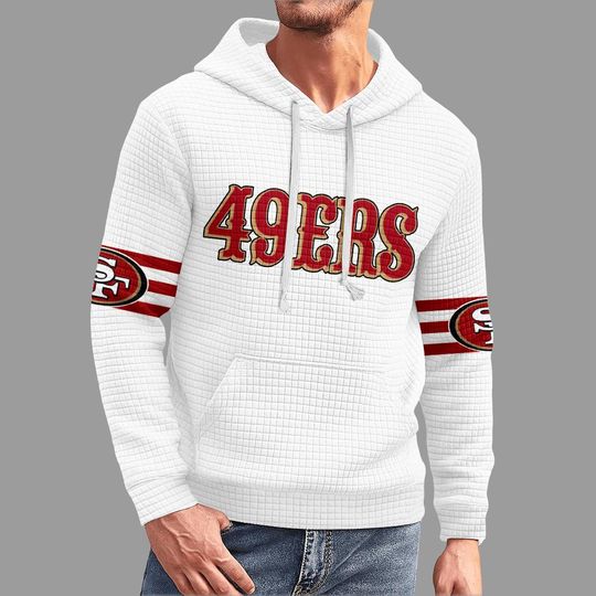 Discover San Francisco Hoodie, Vintage Style 49ERS Football Fan Sweatshirt, Gameday Pullover Jersey Gift for Men and Women