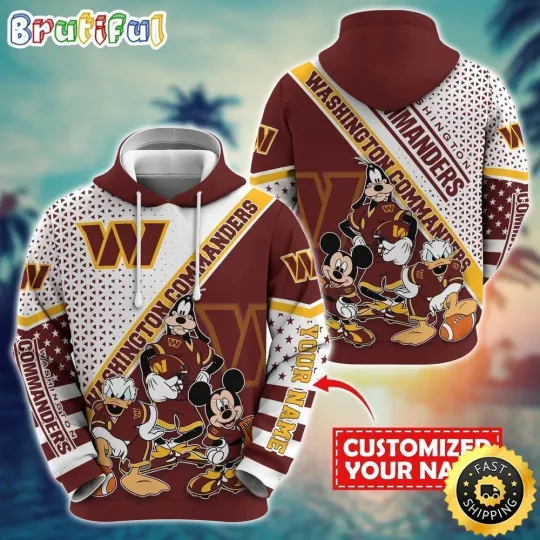 Discover Personalized Washington Football Team Commanderss Hoodie