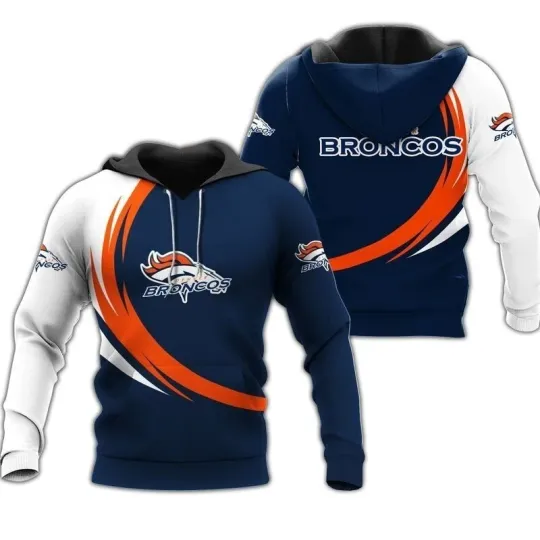 Discover Denver Football Team Broncoss Hoodie