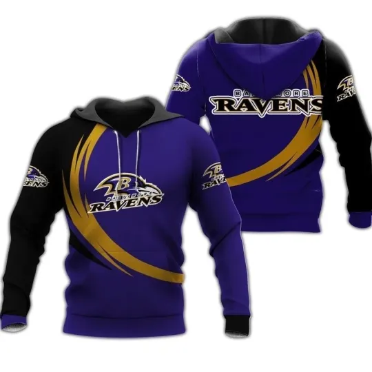 Discover Baltimore Football Team Ravenss Hoodie