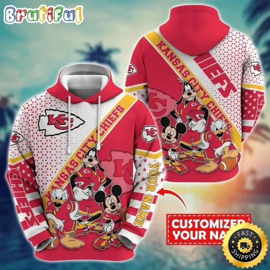 Discover Personalized Kansas City Football Team Chiefss Hoodie