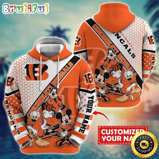 Discover Personalized Cincinnati Football Team Bengalss Hoodie
