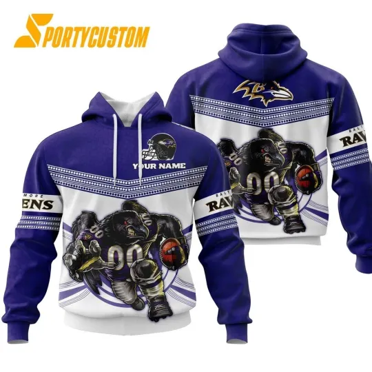 Discover Personalized Baltimore Football Team Ravenss Hoodie
