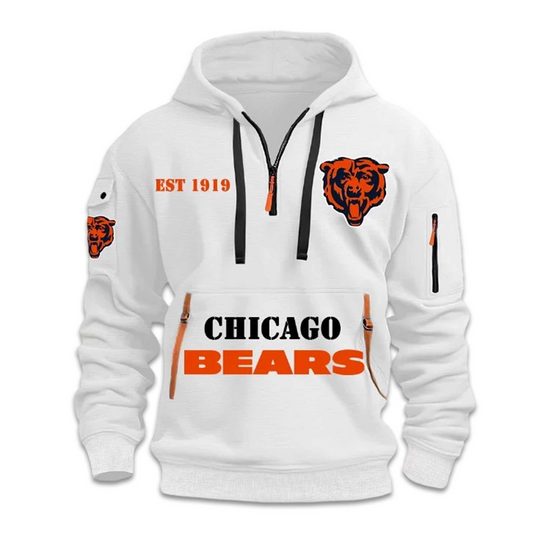 Discover Bears EST 1919 Quarter Zip Hoodie