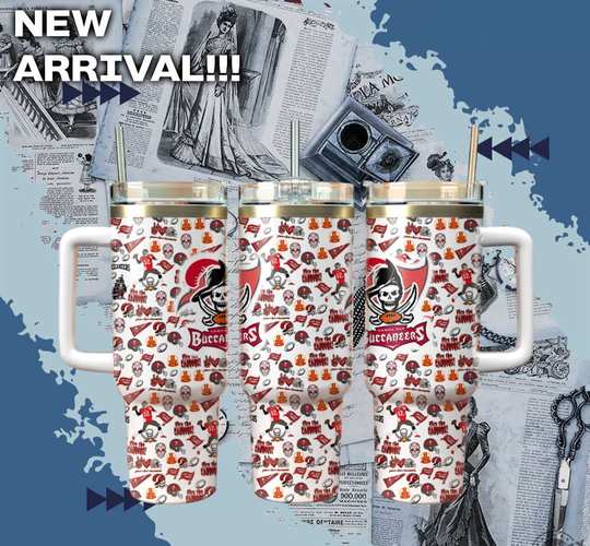 football Tampa Bay Buccaneers Cup Tumbler With Handle