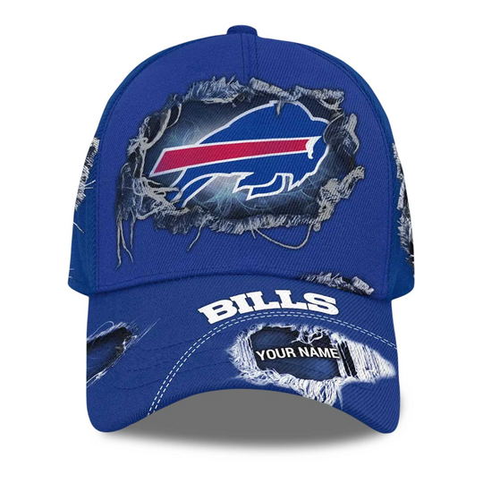 Discover Personalized Football Team Bills Sport Classic Cap