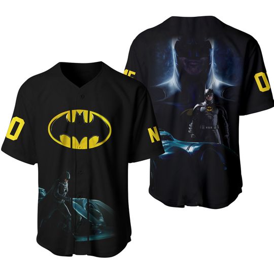 Personalized Amazing Batman Gift For Fans 3D Baseball Jersey Shirt