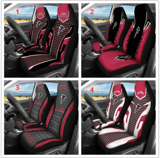 Car Seat Cover Personalized Nonslip Seat Protector for Atlanta Football
