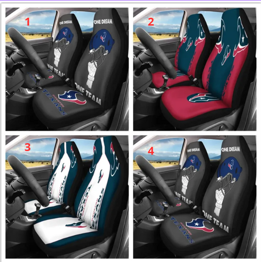 Car Seat Cover Personalized Nonslip Seat Protector for Houston Football