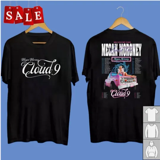 Discover Megan Moroney World Tour 2026 T shirt