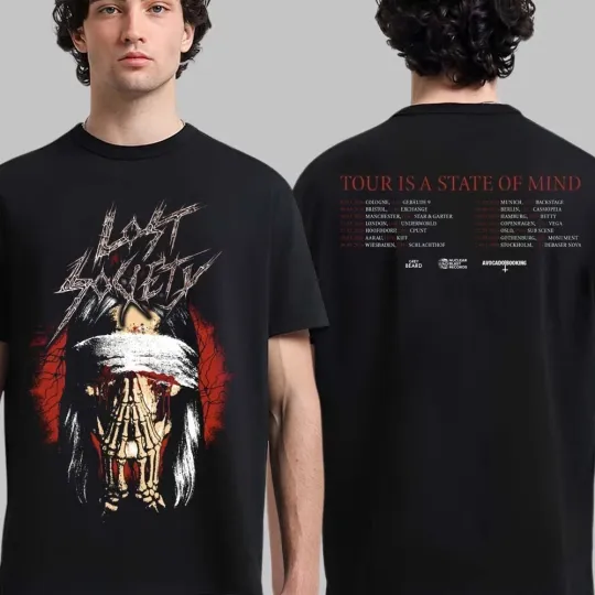 Discover Lost Society Spring 2026 Europe Tour Is A State Of Mind Schedule Dates T-Shirt