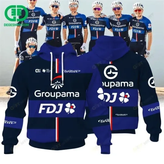 Discover Tour de France Équipe Cycliste Groupama FDJ AOP Hoodie