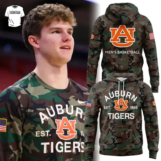 Discover Auburn Tiger Military Appreciation for fans 2025 Edition Shirt