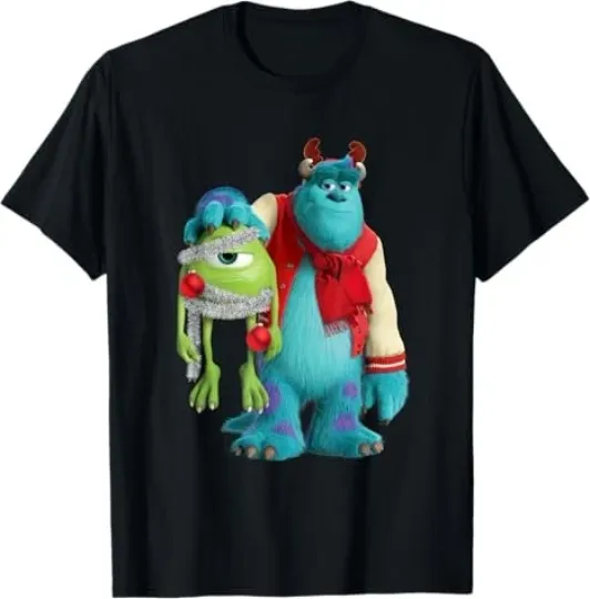 Discover Disney Pixar Monsters University Mike Sulley Funny Holiday T-Shirt