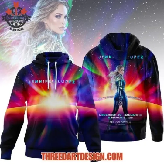 Discover Jennifer Live In Las Vegas Hoodie 3D
