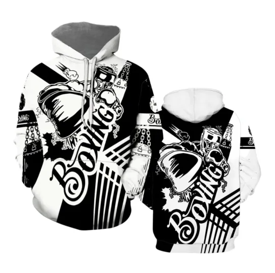 Discover Art Boxing 3D All Over Print Hoodie