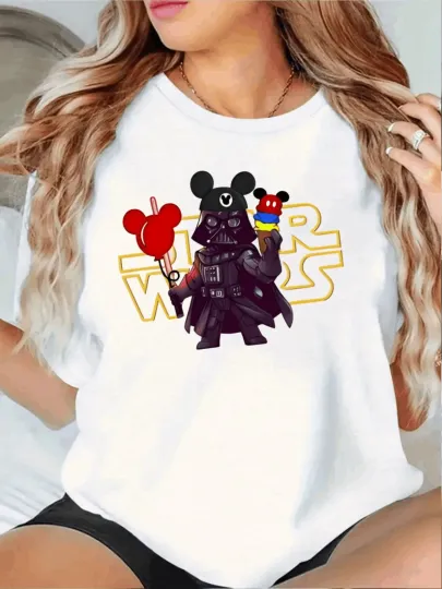Discover Disney Star Wars Mickey Ears Holiday T-Shirt, Gift For Friends