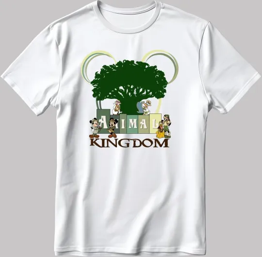 Discover Disney Mickey Mouse & Friends Animal Kingdom T-Shirt, Gift For Friends