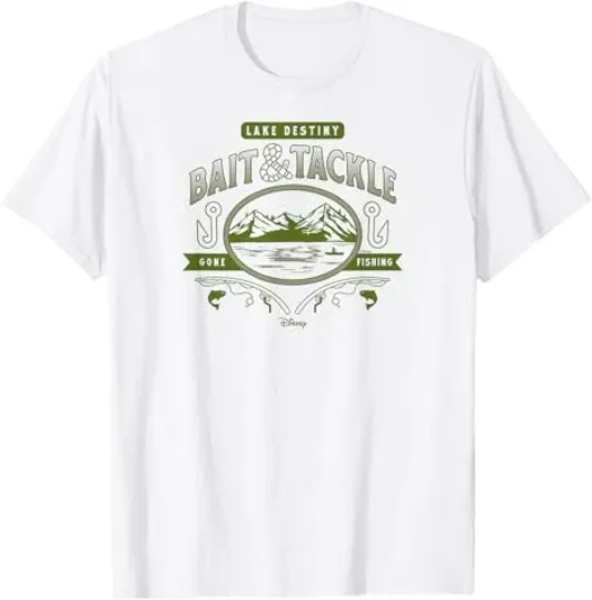 Discover Disney A Goofy Movie Lake Destiny Bait & Tackle T-Shirt