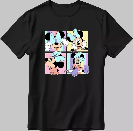 Discover Disney Minney Mouse Characters T-Shirt, Gift For Friends