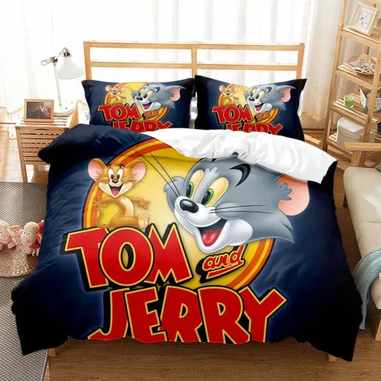 Tom and Jerry Bedding Set for Kids