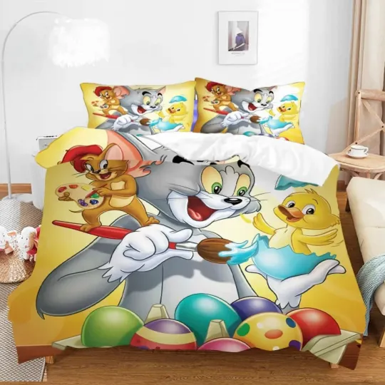 Tom and Jerry Bedding Set for Kids