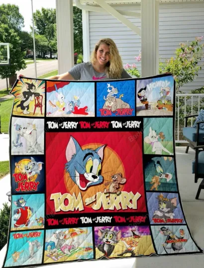 Discover Tom and Jerry All Season Quilt Blanket