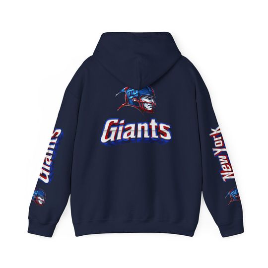 Discover New York Giants Hoodie, Chrome Style Design, Football Pullover