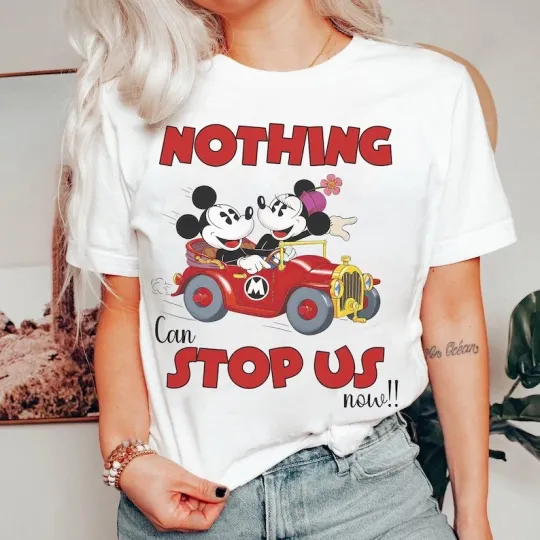 Discover Disney Nothing Can Stop Us Now T-Shirt, Gift For Friends
