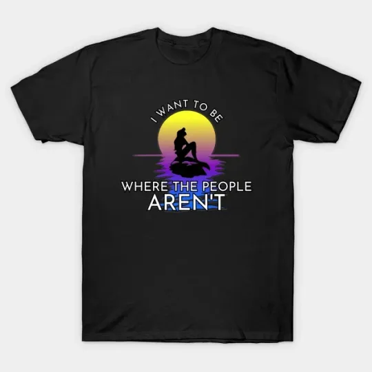 Discover Disney I Want To Be Where The People T-Shirt, Gift For Friends