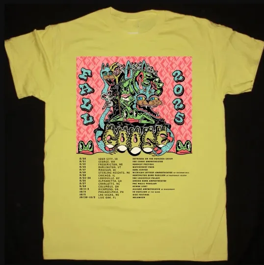 Discover Fall 2025 Tour Goose The Band T-Shirt Unisex